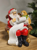 RATINHO EM RESINA ROSA 25CM