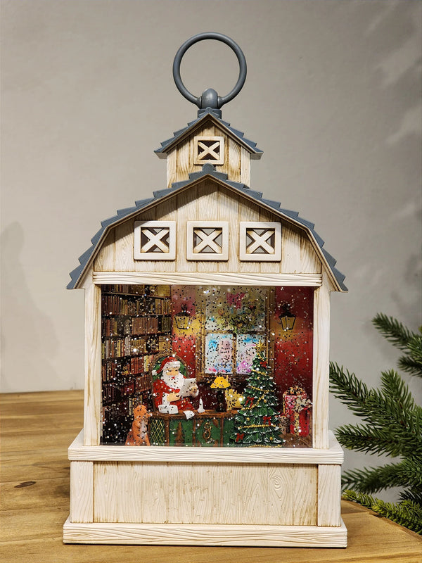 CENÁRIO NA LANTERNA COM LUZ, SOM E MOVIMENTOS 31,5CM