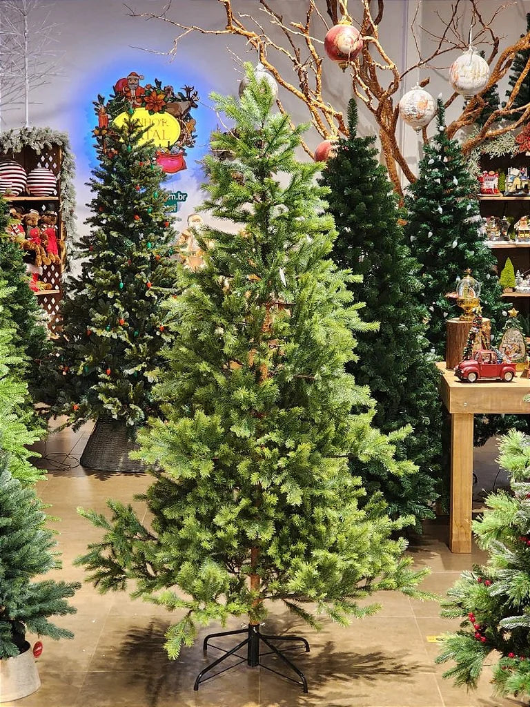 ÁRVORE PINHEIRO SUPER REALISTA DIAMOND 439 GALHOS 1,80CM