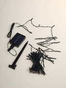 PISCA CORDÃO SOLAR COM 100 LEDS WARM 10 METROS USO EXTERNO