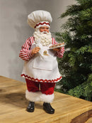 PAPAI NOEL COLECIONÁVEL COZINHEIRO 28CM