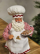 PAPAI NOEL COLECIONÁVEL COZINHEIRO 28CM