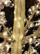 ÁRVORE DE LED CEREJEIRA WARM COM BRANCO FRIO 2,50CM 110V USO EXTERNO E INTERNO